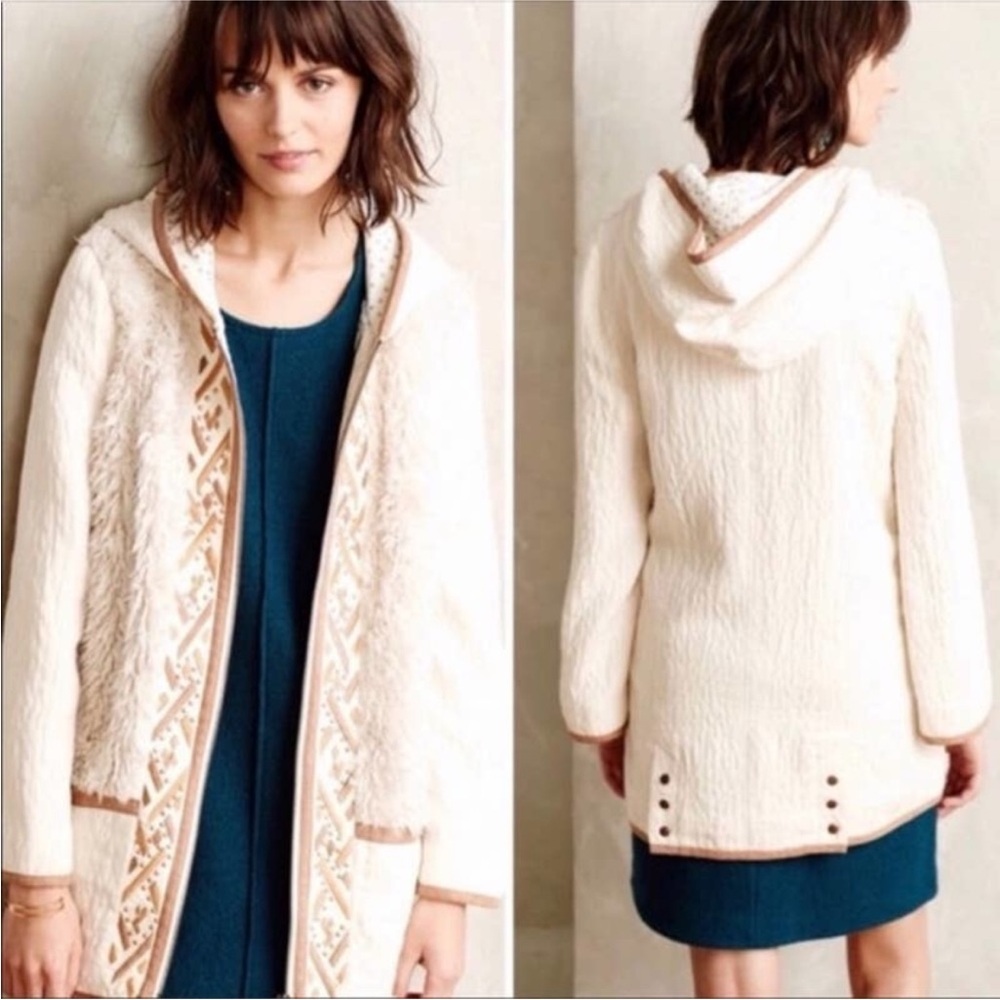 Anthropologie Hei Hei Highlands Sherpa Jacket